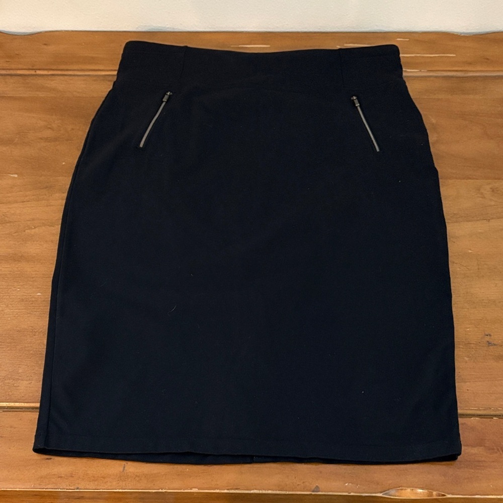 Athleta Black Pencil Skirt Size Large